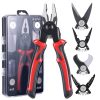 5 in 1 Interchangeable Plier Tool Set, High Carbon Steel