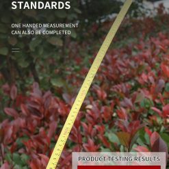 7.5M Heavy Duty Steel Tape Measure with Push-Button Lock 19 V888 ELOSUNG50984 07