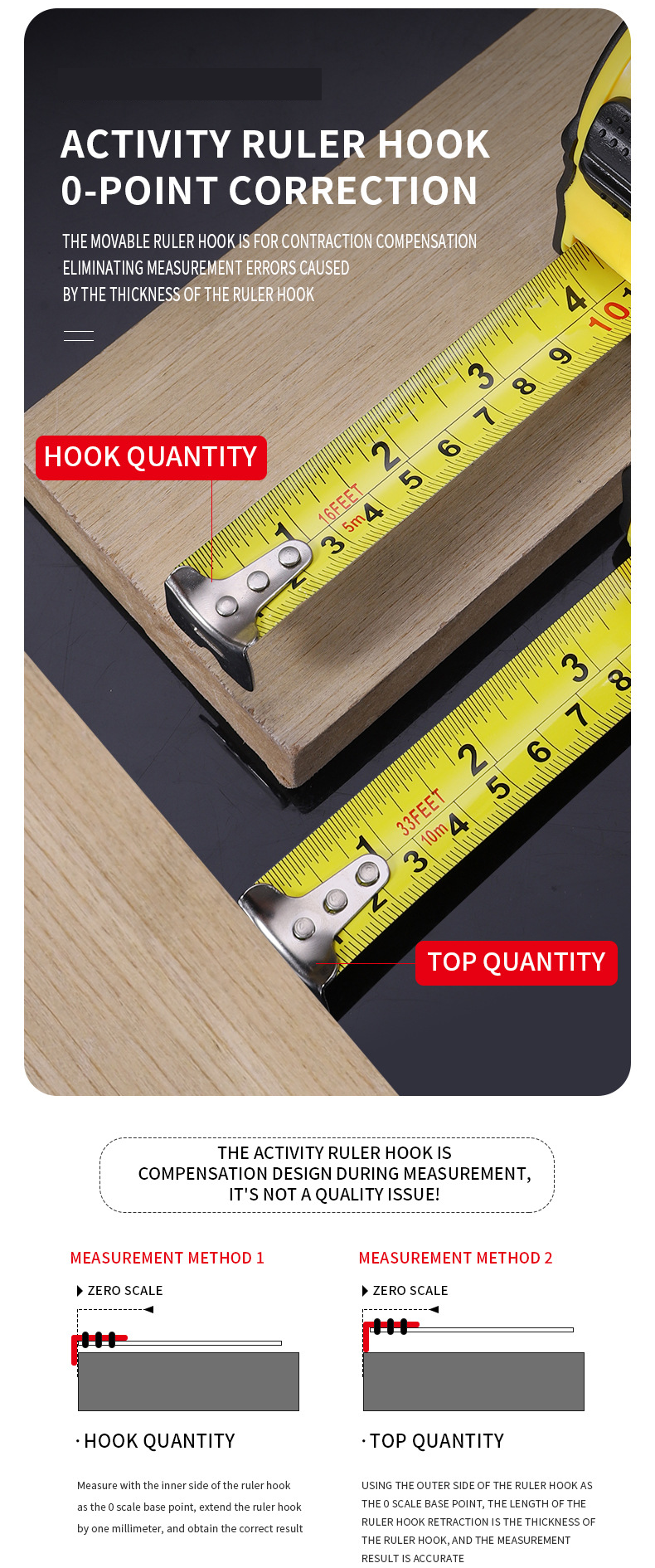 7.5M Heavy Duty Steel Tape Measure with Push-Button Lock 9 7.5M Heavy Duty Steel Tape Measure with Push-Button Lock - Image 9
