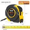10 metre heavy duty steel tape measure with dual scale