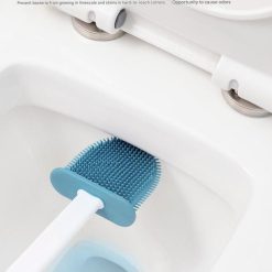 Alternative view of 9-piece home cleaning brush set with telescopic handle