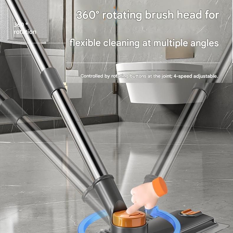 V-Shaped Floor Scrub Brush 360 Rotating Head 7 V-Shaped Floor Scrub Brush 360 Rotating Head - Image 7