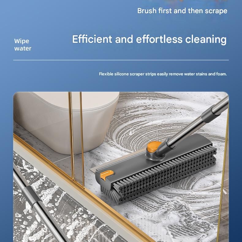 V-Shaped Floor Scrub Brush 360 Rotating Head 10 V-Shaped Floor Scrub Brush 360 Rotating Head - Image 10