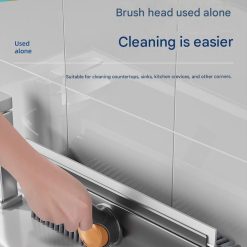 V-Shaped Floor Scrub Brush 360 Rotating Head 24 V888 ELOSUNG53071 11