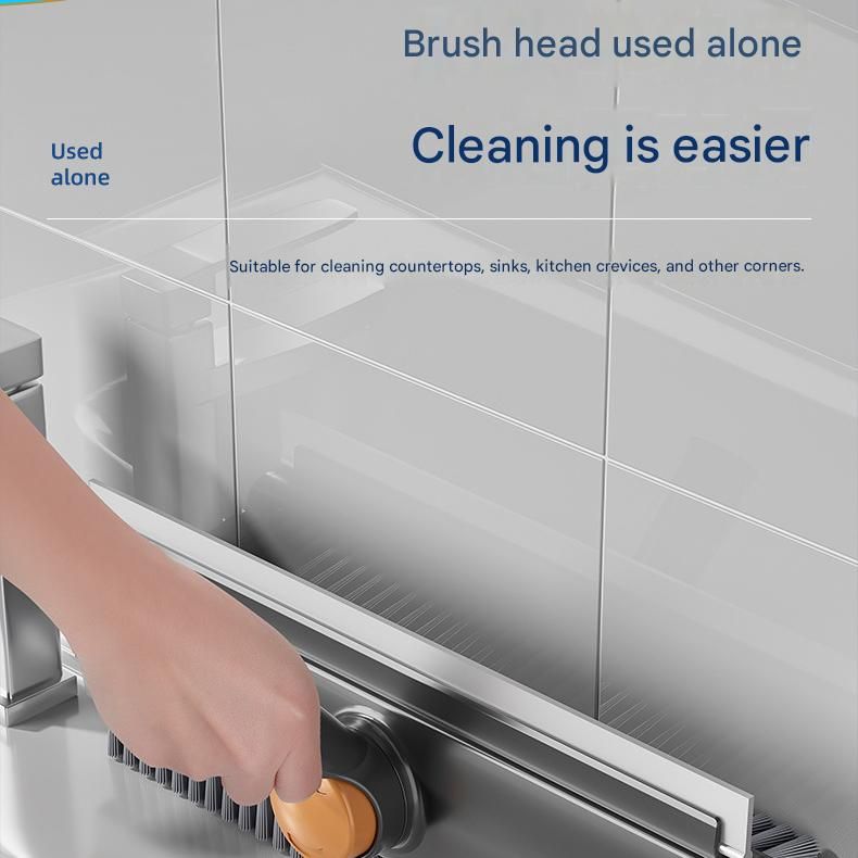 V-Shaped Floor Scrub Brush 360 Rotating Head 12 V-Shaped Floor Scrub Brush 360 Rotating Head - Image 12
