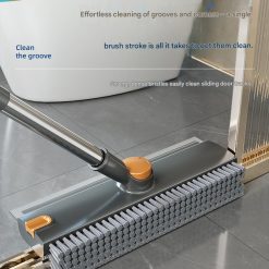 V-Shaped Floor Scrub Brush and Suction Mop Holder Set 15 V888 ELOSUNG53072 05