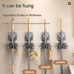 V-Shaped Floor Scrub Brush and Suction Mop Holder Set 19 V888 ELOSUNG53072 09