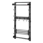 Heavy Duty Steel Wall Gun Rack, Holds 5 Rifles