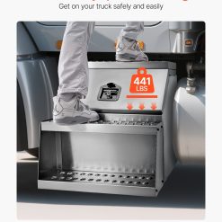 Aluminium semi-truck step toolbox, 610 x 695 x 645 mm 13 V952 BTGJXBTGJX3TF391R001V0 02