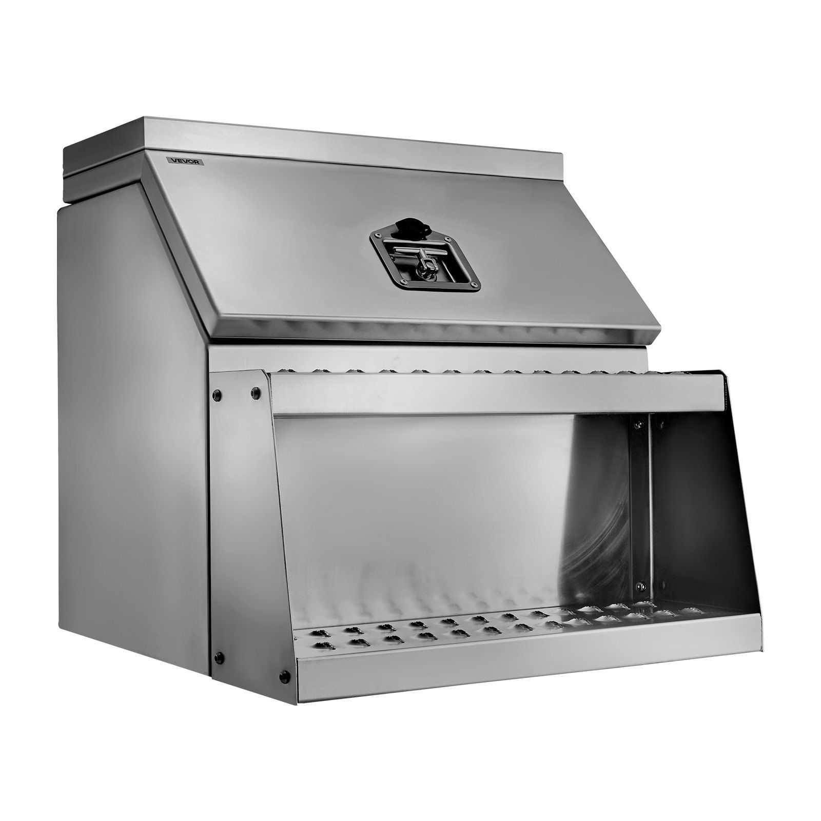 Aluminium semi-truck step toolbox, 610 x 695 x 645 mm 10 Aluminium semi-truck step toolbox, 610 x 695 x 645 mm - Image 10