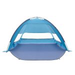 6-Person Beach Tent with UPF 50+ Sun Protection