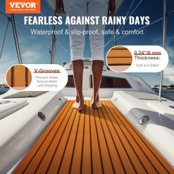 Alternative view of EVA Foam Boat Decking 94.5" x 35.4" Self-Adhesive