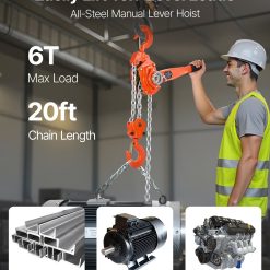 Alternative view of Manual lever chain hoist 6T with G80 alloy chain