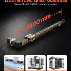 Alternative view of Linear guide rail CNC motion stage, 1300 mm, NEMA 34
