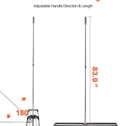 Lawn Leveling Rake 254 x 1219 mm with Adjustable Handle 14 V952 CPPZPEKGLK10BJFKJV0 03