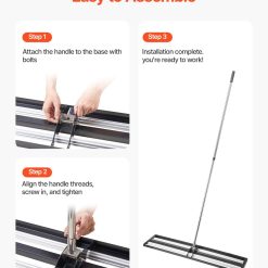 Lawn Leveling Rake 254 x 1219 mm with Adjustable Handle 15 V952 CPPZPEKGLK10BJFKJV0 04