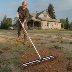 Lawn Leveling Rake 254 x 1219 mm with Adjustable Handle 18 V952 CPPZPEKGLK10BJFKJV0 07