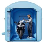 Inflatable Paint Booth 3x2.5m with 550W Blower