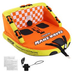 2-Person Towable Tube with Deck Seats