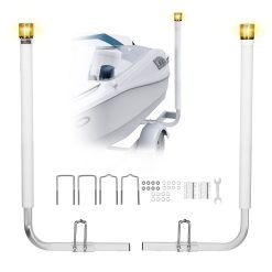Boat Trailer Guide 1175mm with Solar LED Light, 2 Pack