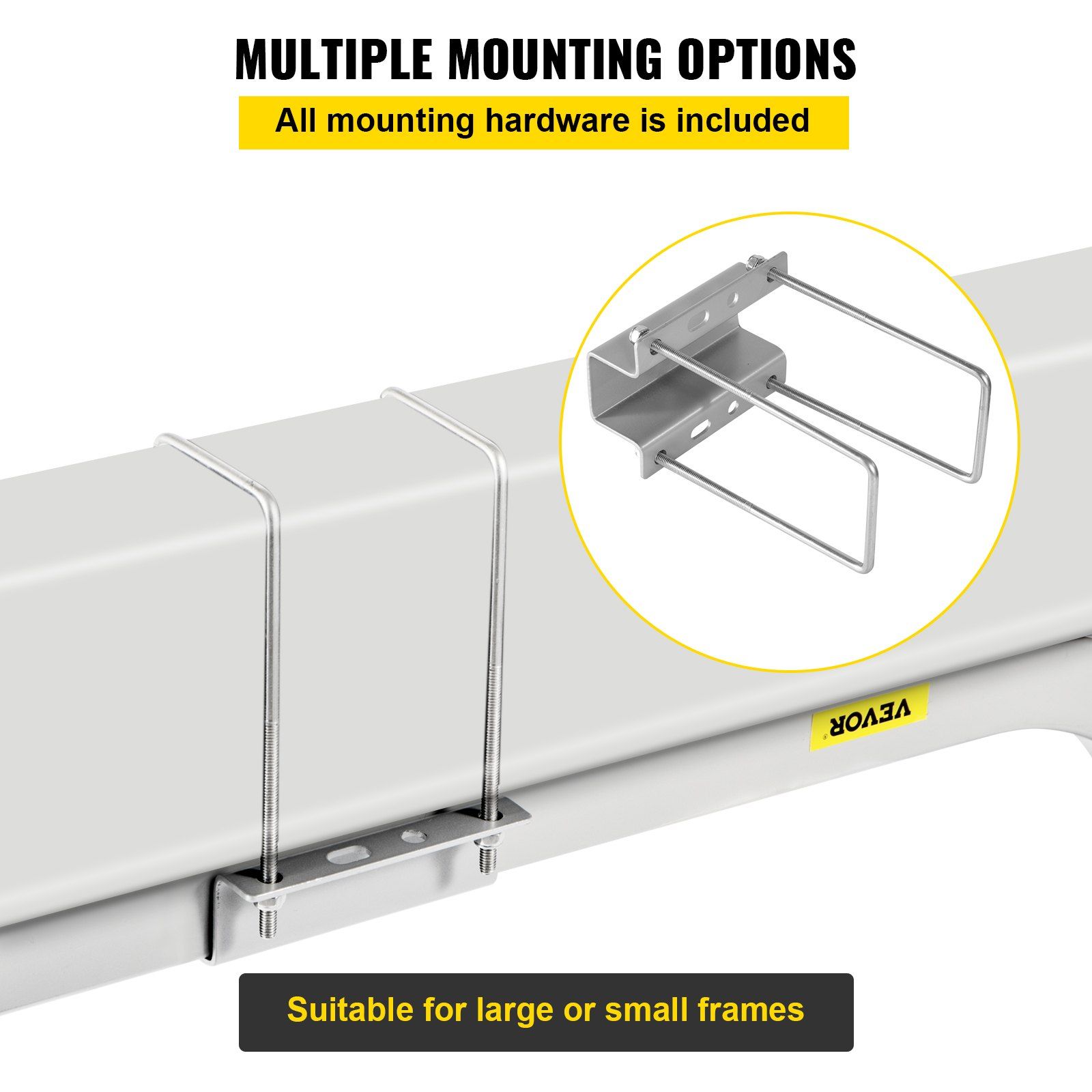 Boat trailer guide-ons 40" galvanized steel pair 4 Boat trailer guide-ons 40" galvanized steel pair - Image 4