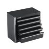 Metal tool box with 5 drawers, 8.6 inch