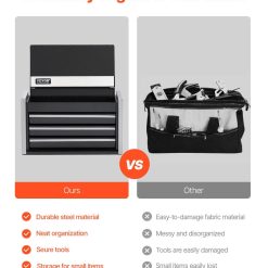 Metal tool box with 3 drawers, 8.6 inch 13 V952 CTSBXSGJX86IACUDAV0 02