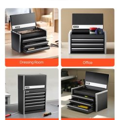 Metal tool box with 3 drawers, 8.6 inch 15 V952 CTSBXSGJX86IACUDAV0 04