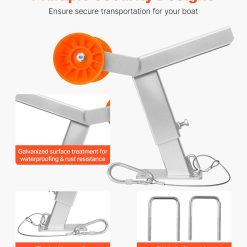 Boat Trailer Winch Stand with Roller, Adjustable 365-548 mm 15 V952 CYJPZJZZJ00032G30001V0 04