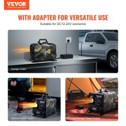 Alternative view of 8kW Diesel Heater 12V/24V with Bluetooth Control