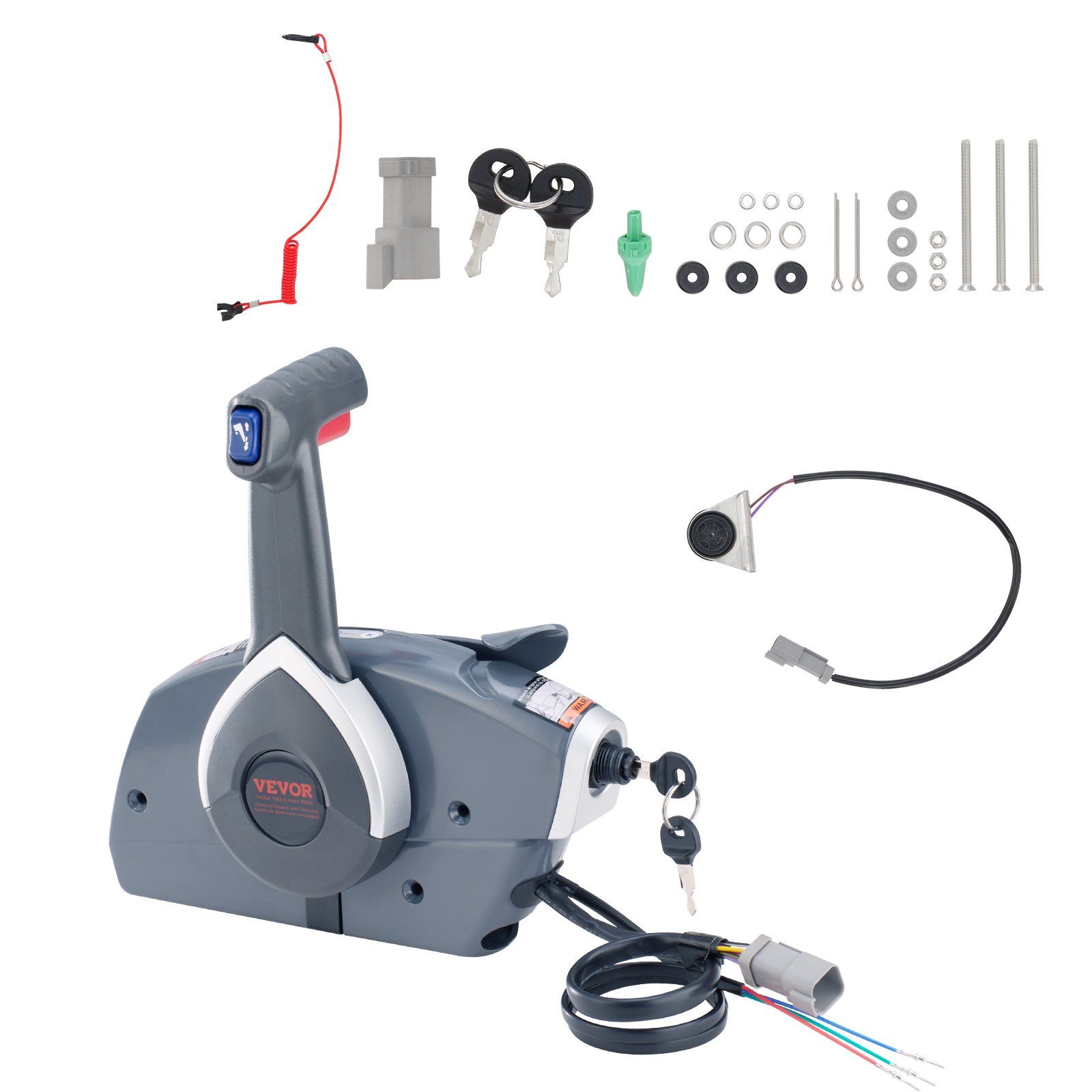 Evinrude Johnson Side-Mounted Outboard Remote Control Box 5006180 9 Evinrude Johnson Side-Mounted Outboard Remote Control Box 5006180 - Image 9