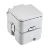 Portable camping toilet with 5.3L waste tank