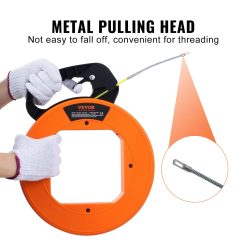 Fiberglass Fish Tape 30.5 m, 4.2 mm Wire Puller 16 V952 DJPYDBLXW16IXBAHUV0 05
