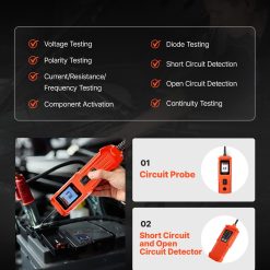 Alternative view of Automotive Circuit Tester Kit with 30 Probes and 6m Cable