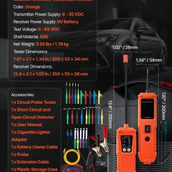 Automotive Circuit Tester Kit with 30 Probes and 6m Cable 17 V952 DLXQCDLCSYKCJAAG2001V9 06