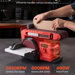 Alternative view of Belt and Disc Sander Combo 400W 152.4mm
