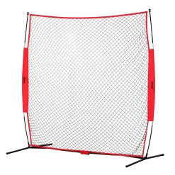 Barricade Backstop Net 7x7 ft Portable Ball Sports Barrier