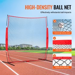 Barricade Backstop Net 7x7 ft Portable Ball Sports Barrier 13 V952 DQW77YC00000P85CUV0 02