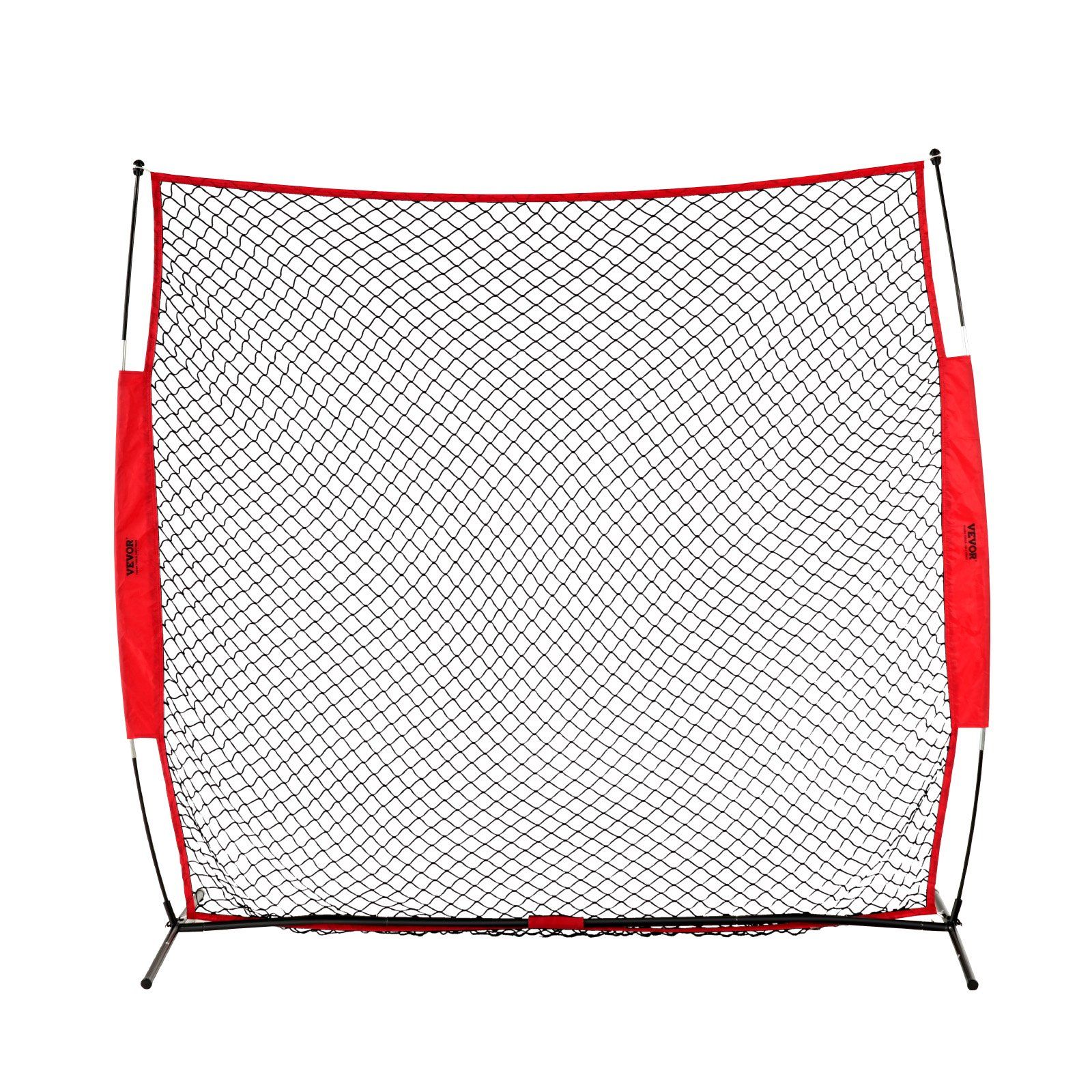 Barricade Backstop Net 7x7 ft Portable Ball Sports Barrier 11 Barricade Backstop Net 7x7 ft Portable Ball Sports Barrier - Image 11