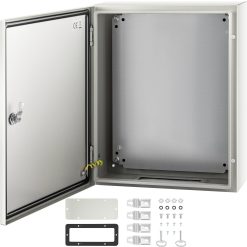 NEMA 4X Steel Enclosure 50 x 40 x 15 cm with Mounting Plate