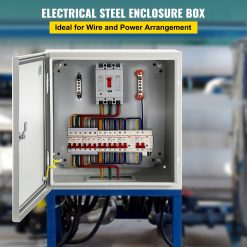 Alternative view of NEMA 4X Steel Electrical Enclosure 20 x 20 x 6 inch