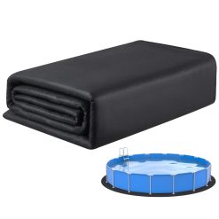 15ft Round Pool Liner Pad – Recycled Geotextile Underlayment