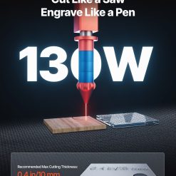 Alternative view of 130W CO2 Laser Engraver 1400 x 900 mm with Water Chiller