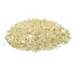 Fire glass 10 lbs, 1/2-inch gold reflective