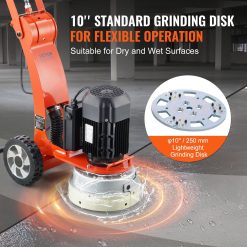 Electric Concrete Floor Grinder 10" Brushless 2200W 15 V952 HNTSGJJS1300C00IVV3 04