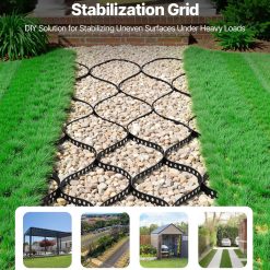 Alternative view of Gravel Grid 75mm, 5.2 x 2.7m, Permeable Geo Grid Driveway Stabiliser
