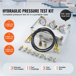 Alternative view of Hydraulic Pressure Test Kit 250/400/600 Bar with Gauges
