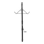 Truck hitch game hoist 300 lbs capacity with winch