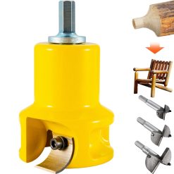 Tenon Cutter 1.5" Diameter Aluminium & Steel Log Furniture