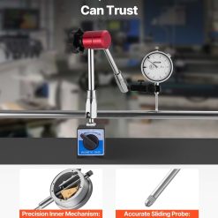 Dial Test Indicator with Magnetic Base Stand 0.03 mm 13 V952 NJCLGJGJDBFBE9F6A001V0 02